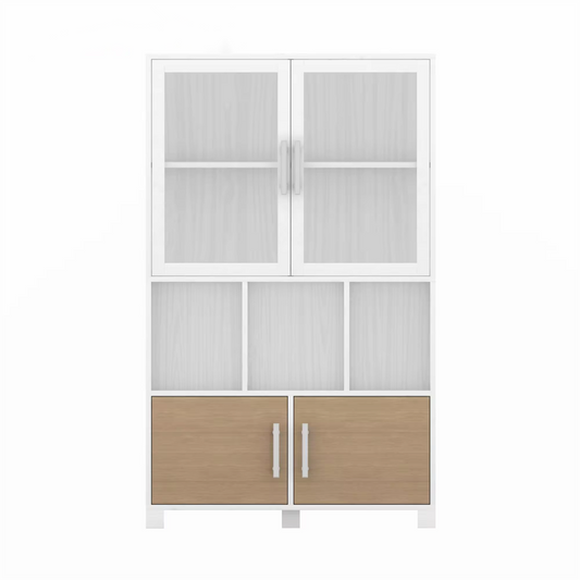 White Wooden Bookcase