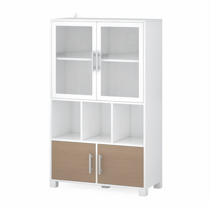 White Wooden Bookcase