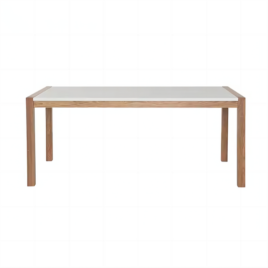 White Wooden Dining Table